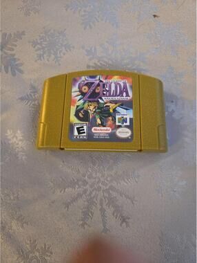 The Legend of Zelda: Majora's Mask Nintendo 64 (N64) Gold Cartridge